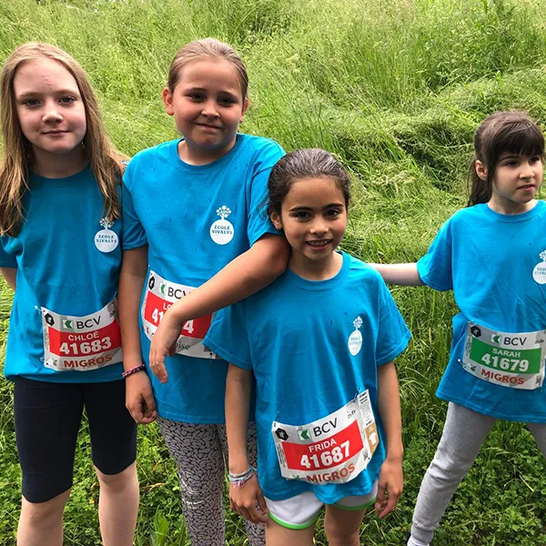 Plus de 50 élèves de l'École Vivalys ont participé aux 20km de Lausanne