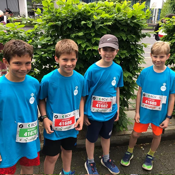 Plus de 50 élèves de l'École Vivalys ont participé aux 20km de Lausanne