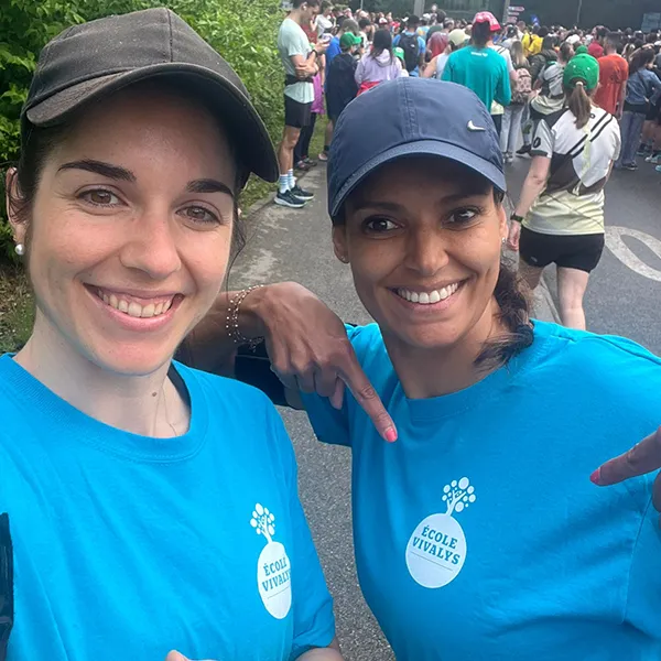 Plus de 50 élèves de l'École Vivalys ont participé aux 20km de Lausanne